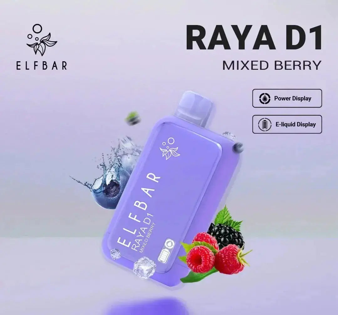 ELF BAR RAYA D1 – Mixed Berry